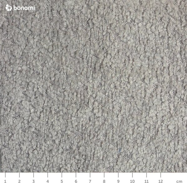Szara rozkładana sofa z materiału bouclé 215 cm Patti – Bonami Selection