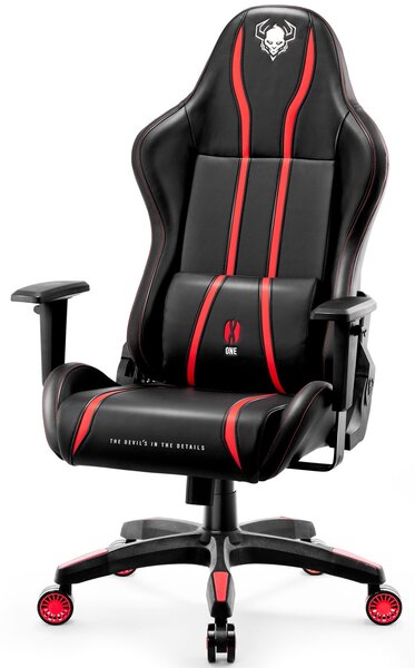 Fotel gamingowy Diablo X-One 2.0 King Size czarno-czerwony