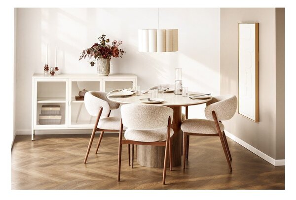 Okrągły stół z ceramicznym blatem ø 120 cm Delphi – House Nordic