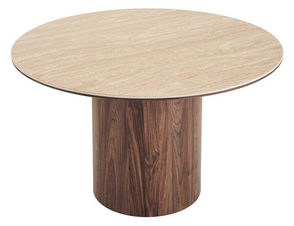 Okrągły stół z ceramicznym blatem ø 120 cm Delphi – House Nordic