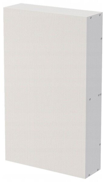 Szafka łazienkowa wisząca biała półki słupek ścienna loft nowoczesna 80cm