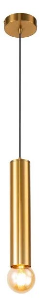 Lampa wisząca w kolorze mosiądzu oprawa 30 cm - V025-Malone