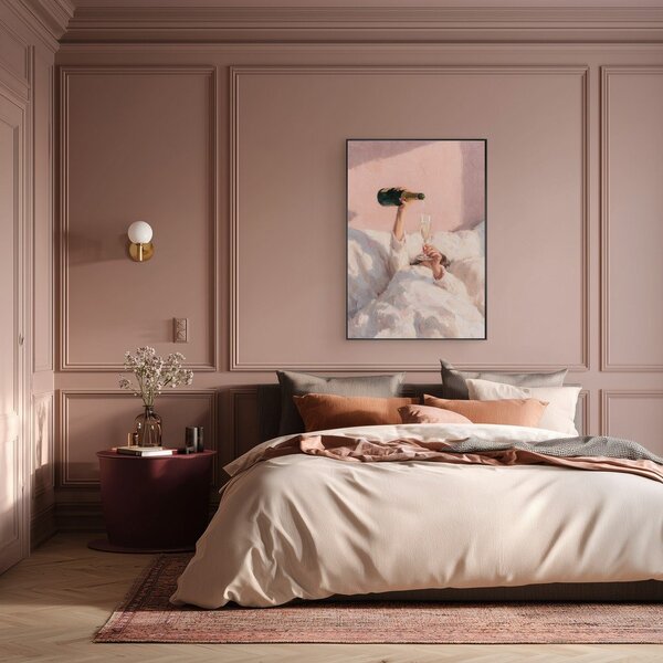 Obraz drukowany z ramą w zestawie/na płótnie 70x100 cm Lazy Sunday – Styler