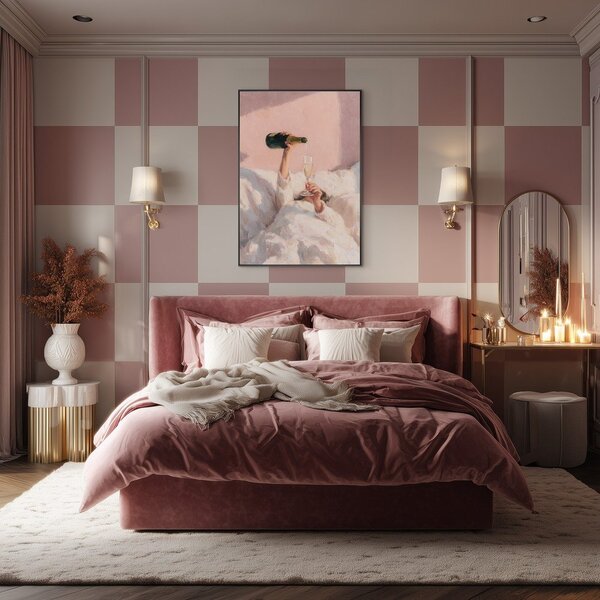 Obraz drukowany z ramą w zestawie/na płótnie 70x100 cm Lazy Sunday – Styler