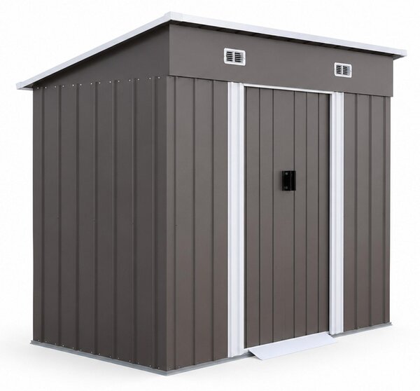Aga Domek ogrodowy 217x174x110 cm Szary
