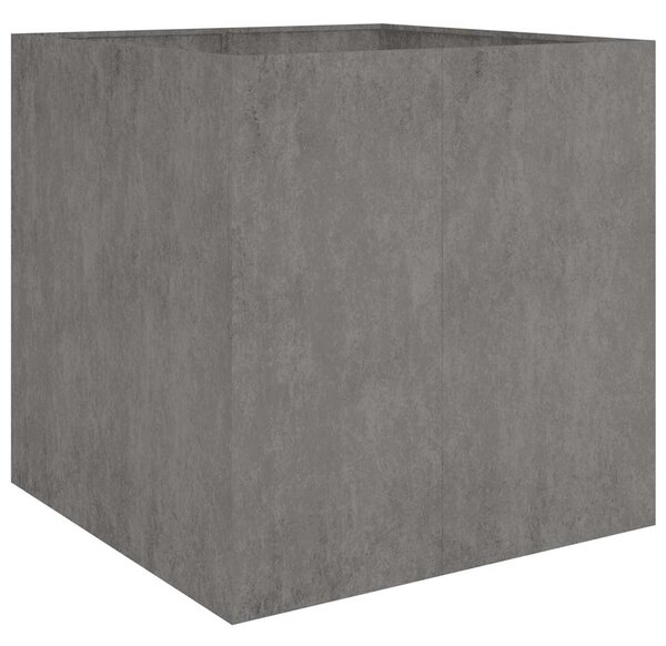 Donica, 80x80x80 cm, stal kortenowska