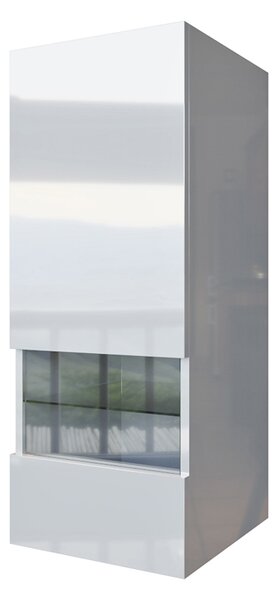 Meblościanka modułowa czarny połysk E3-E03