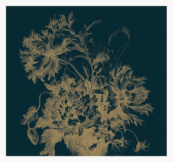 Tapeta Gold Metallic