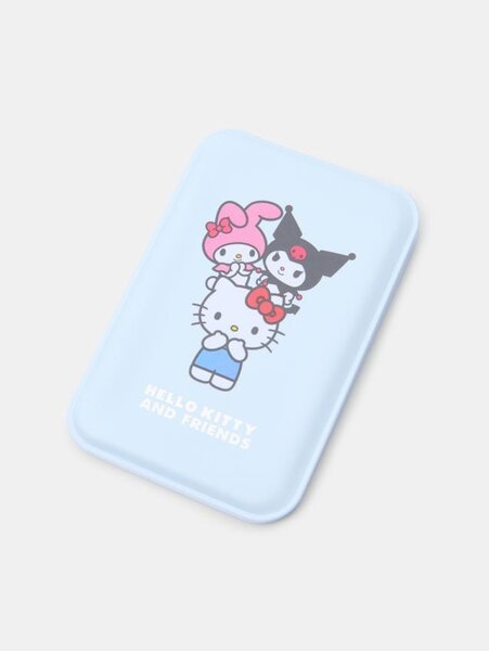 Sinsay - Lusterko z nadrukiem Hello Kitty - błękitny