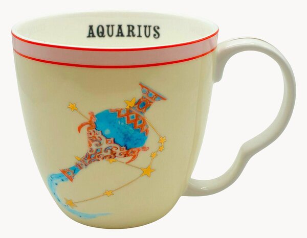 Kubek z porcelany kostnej Aquarius