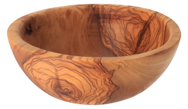 ČistéDřevo Miska sałatkowa z drewna oliwnego 20–26 cm