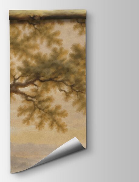 Fototapeta Duże drzewo o potężnym pniu, Fototapety Natura, Popularne Fototapety - Tapeko.pl