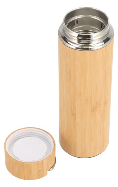ČistéDřevo Termos drewniany 400 ml – bambus