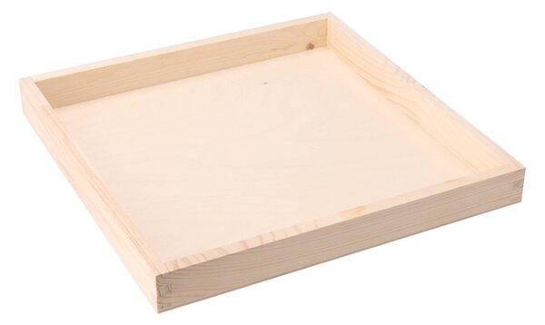 ČistéDřevo Taca drewniana do serwowania 30 × 30 cm