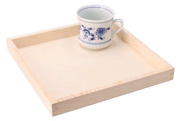 ČistéDřevo Taca drewniana do serwowania 30 × 30 cm