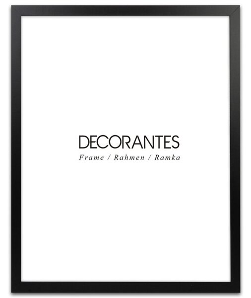 Czarna ramka na zdjęcia 40x50 cm FRAMAI®