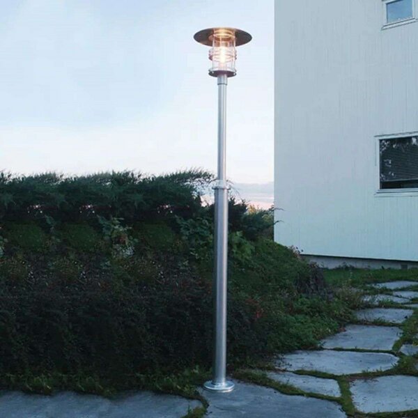 Stockholm 1 Lampa Parkowa Galwanizowana - Norlys