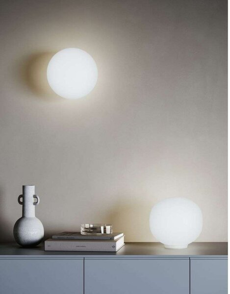 Lampa Ścienna Lodes, ściemnialny, biały, łazienka, szkło
