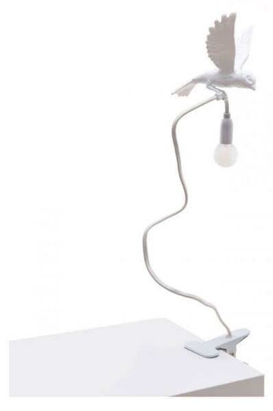 Lampa Ścienna SELETTI, biały, salon, tworzywo sztuczne