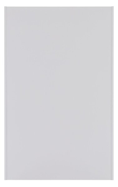 Metalowa szafa zamykana na klucz do biura 185x115 cm Essen: szara