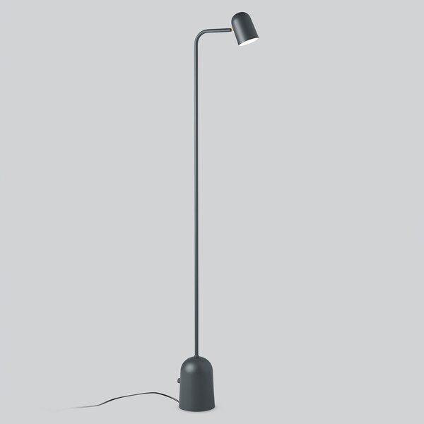 Lampa Podłogowa Northern, Buddy floor, ściemnialny, czarny, salon, metal, skandynawski
