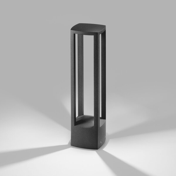Zewnętrzna Lampa LIGHT-POINT, Mirage, ściemnialny, czarny, balkon, aluminium, design