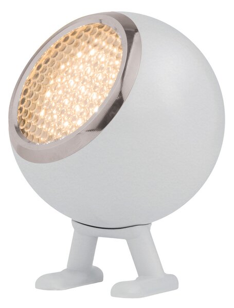 Lampa Stołowa MR. WATTSON, Norbitt, ściemnialny, biały, salon, aluminium, nowoczesny