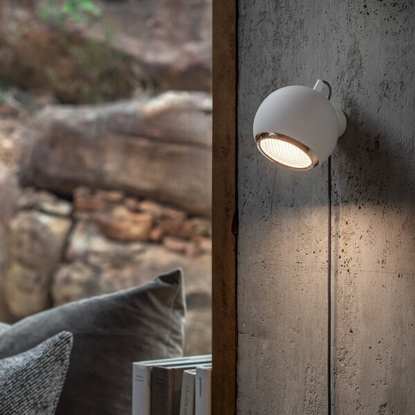 Lampa Stołowa MR. WATTSON, Norbitt, ściemnialny, biały, salon, aluminium, nowoczesny