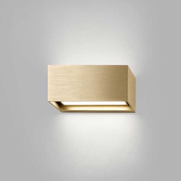 Lampa Ścienna LIGHT-POINT, Linea W1, ściemnialny, złoty | mosiężny, salon, aluminium, design