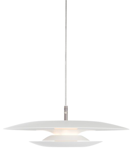 Lampa Wisząca Belid, Eclipse, ściemnialny, biały, salon, metal, design