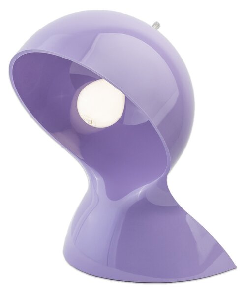 Lampa Stołowa Artemide, Dalú, fioletowy, salon, tworzywo sztuczne, design