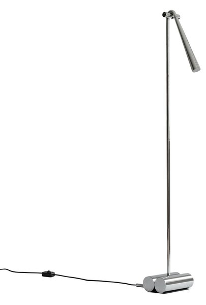 Lampa Podłogowa 101 COPENHAGEN, ściemnialny, metaliczny, salon, aluminium, design