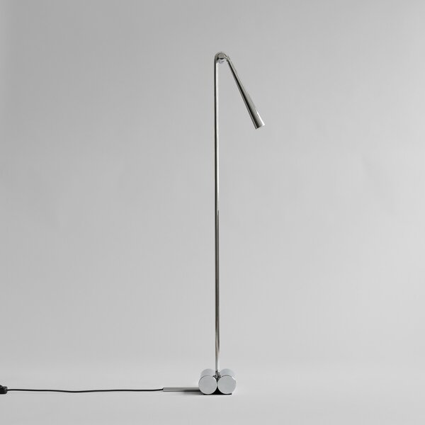 Lampa Podłogowa 101 COPENHAGEN, ściemnialny, metaliczny, salon, aluminium, design