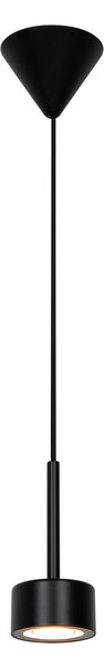 Lampa Wisząca Nordlux, Clyde, ściemnialny, czarny, salon, metal, nowoczesny