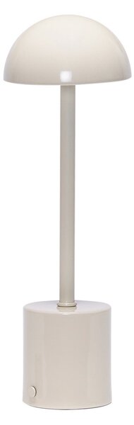 Zewnętrzna Lampa Hübsch, Taten, ściemnialny, beżowy, taras, metal, nowoczesny