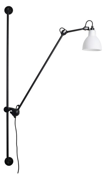 Lampa Ścienna Lampe Gras, 214 Round, czarny, salon, metal, design