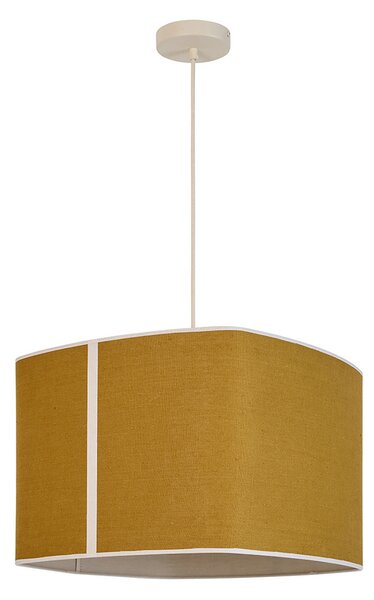 Lampa Wisząca MARKET SET, Dolce, ściemnialny, żółty, jadalnia, tkanina | tekstylia, design