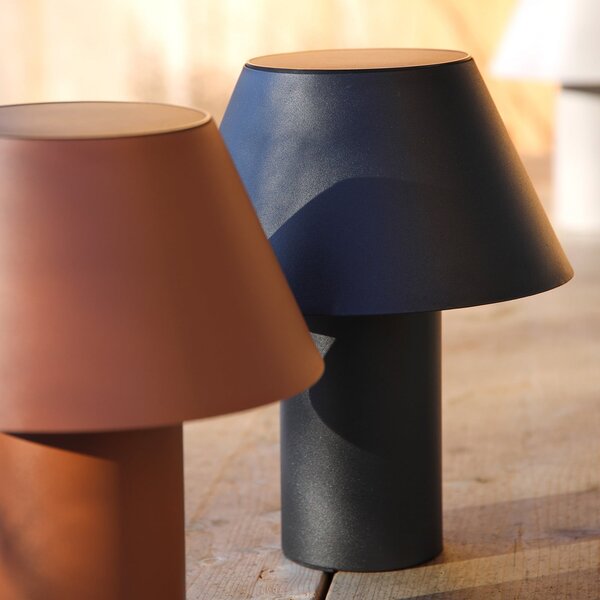Zewnętrzna Lampa Markslöjd, Vivo, ściemnialny, czarny, metal, skandynawski
