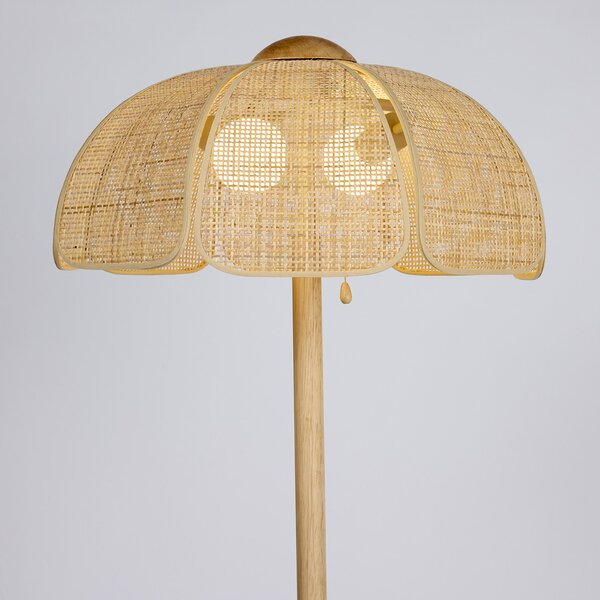Lampa Podłogowa MARKET SET, Coquillage, drewniany, salon, drewno, design
