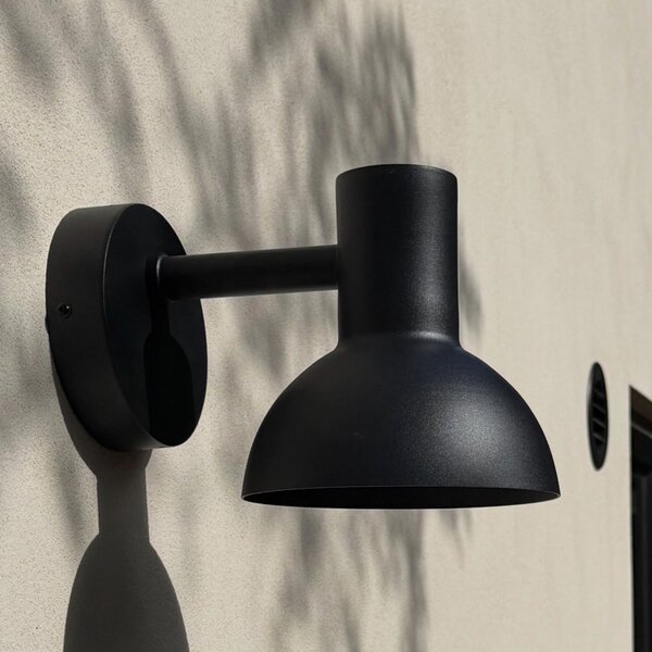 Zewnętrzna Lampa Markslöjd, Nubi, ściemnialny, czarny, stal szlachetna, skandynawski
