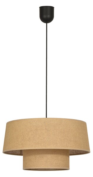 Lampa Wisząca COREP, Mali, ściemnialny, beżowy, salon, papier | karton