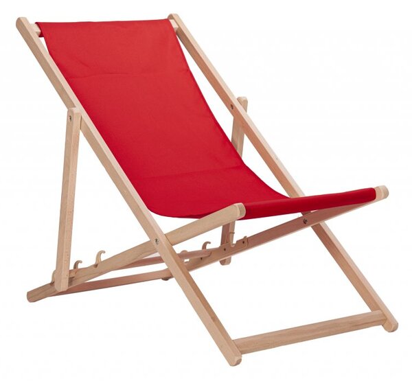 ATMOWOOD Pokrowiec na leżak ogrodowy 107 x 42 cm - czerwony