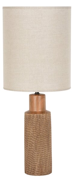 Lampa Stołowa COREP, Santal, biały, salon, ceramika