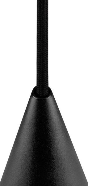 Lampa Wisząca SLV, Magico, ściemnialny, czarny, salon, aluminium, nowoczesny