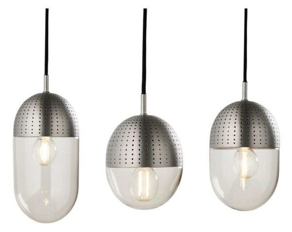 Lampa Wisząca Woud, czarny, salon, metal, design