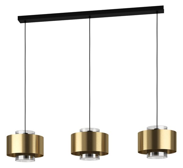 Lampa Wisząca Stars of Light, Dugla, ściemnialny, złoty | mosiężny, salon, szkło, nowoczesny