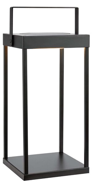 Zewnętrzna Lampa Markslöjd, Pure, ściemnialny, czarny, taras, metal, nowoczesny