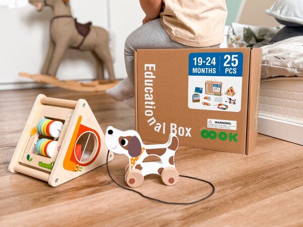 TookyToy Zestaw edukacyjny Montessori dla dzieci w wieku 19–24 miesięcy