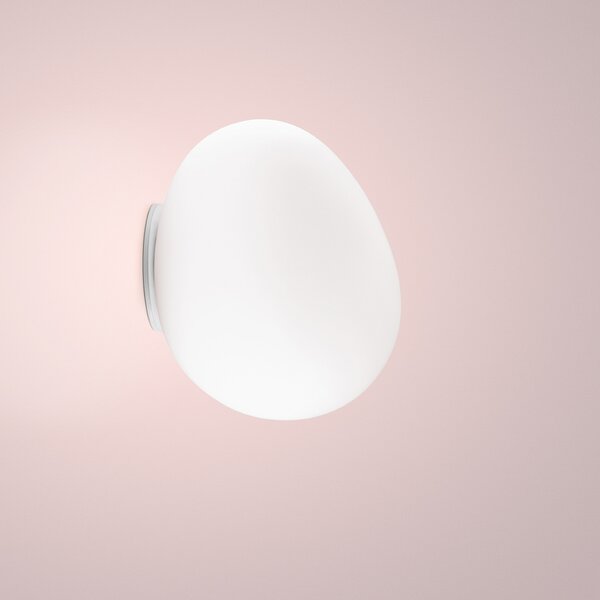 Gregg Medium Lampa Ścienna/Sufitowa Biała - Foscarini