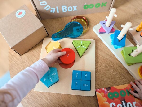 TookyToy Zestaw edukacyjny Montessori dla dzieci w wieku 25–36 miesięcy